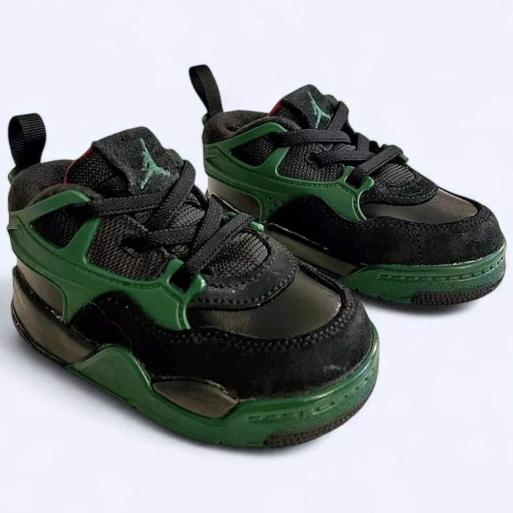 Air Jordan 4 RM Stretch Lace Casual Shoe For Kids Toddler Size 6C FQ7937-003